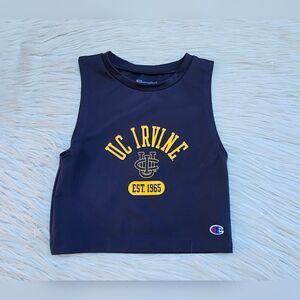 Champion Women's UCI Anteaters Crop Top Size Medium